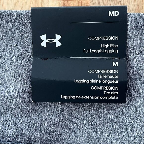 Under Armour HeatGear High Rise Full Length Compression Legging Women Medium NWT - Picture 4 of 8
